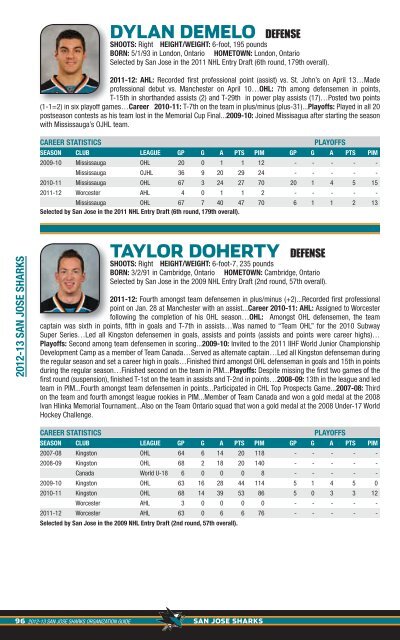 2012-13 Media Guide - NHL.com