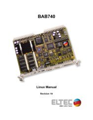 BAB740 - ELTEC Elektronik AG