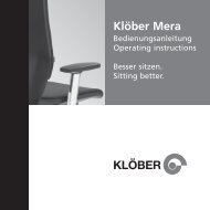 Bedienungsanleitung Mera - KlÃ¶ber GmbH