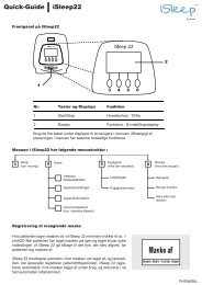 Quick-Guide iSleep22 - Kendan