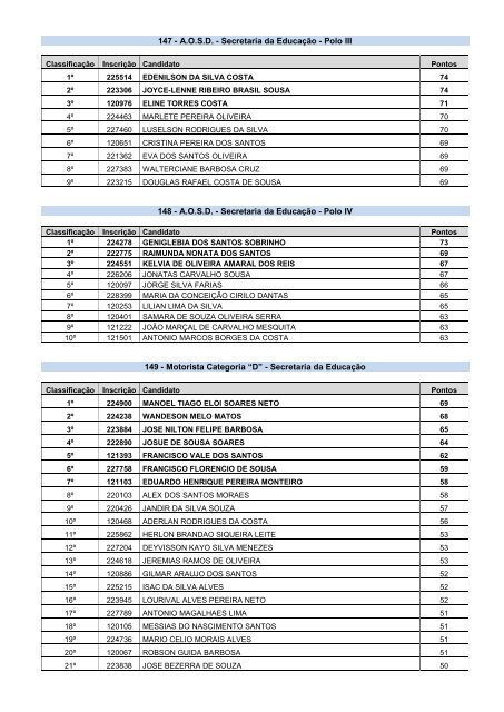 Edital Final 05 de Pedreiras