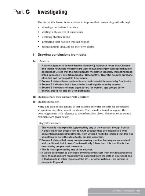 Skills for Study Level 2 Teacher's Book - Cambridge University Press