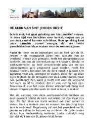 DE KERK VAN SINT JEROEN DICHT - St Jeroen en Maria ter Zee