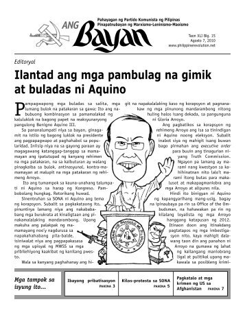 Pilipino - philippinerevolution.net