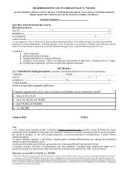 Modulo di Autocertificazione - C.R.o.