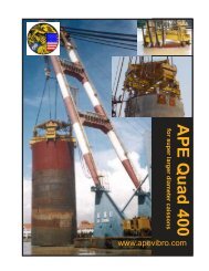 (pdf) - APE Quad 400.pmd - American Piledriving Equipment