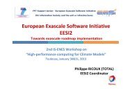 EESI (1 & 2) European Exascale Software Initiatives, Philippe Ricoux