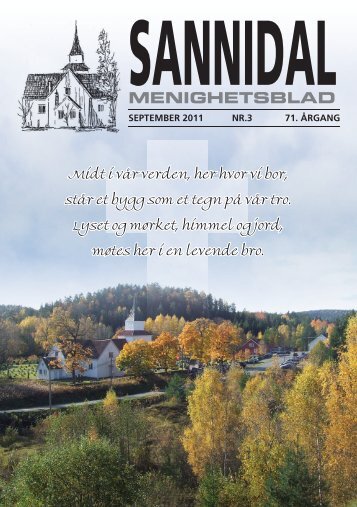 MENIGHETSBLAD - Sannidal Kirke