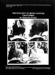 The Ecology of Mugu Lagoon, California - USGS National Wetlands ...