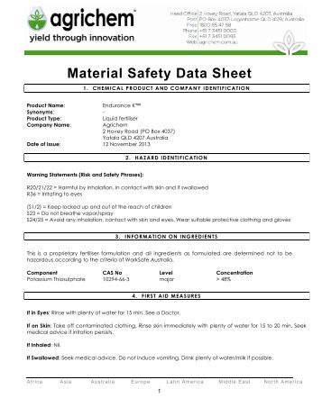 Endurance K - MSDS.pdf - Agrichem