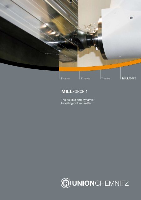 MILLFORCE 1 - UNION Werkzeugmaschinen GmbH Chemnitz