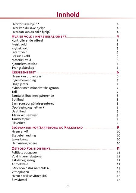 Lever du med vold? - Sarpsborg kommune