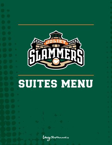 suites menu - Joliet Slammers