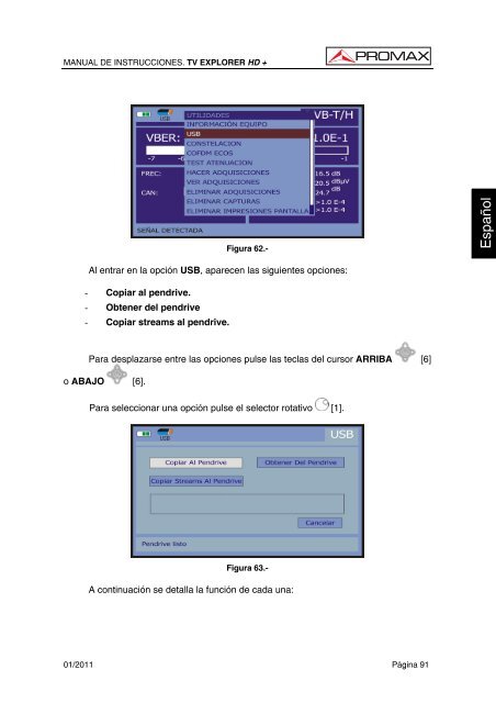 TV EXPLORER HD+ manual - Promax