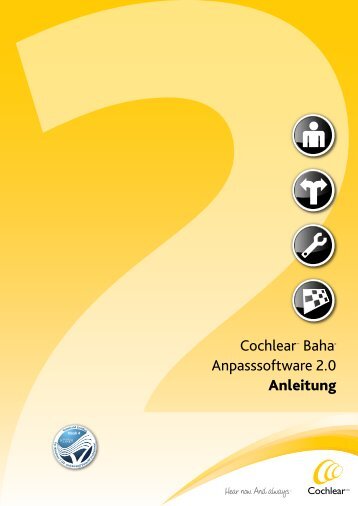 Anleitung Anpass-Software - Cochlear Baha