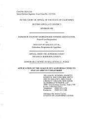 Civil No. 8231244 Santa Barbara Superior Court Case No. 1337356 ...