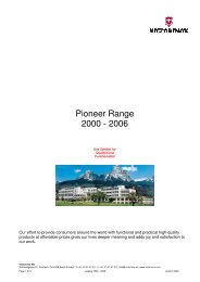 Pioneer Range 2000-2006 - Victorinox