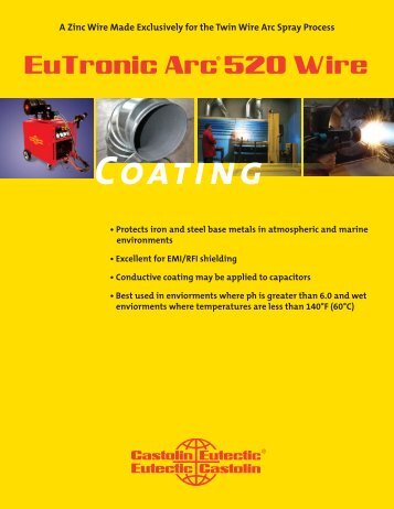 Eutronic Arc Spray 520 wire.indd - Castolin Eutectic