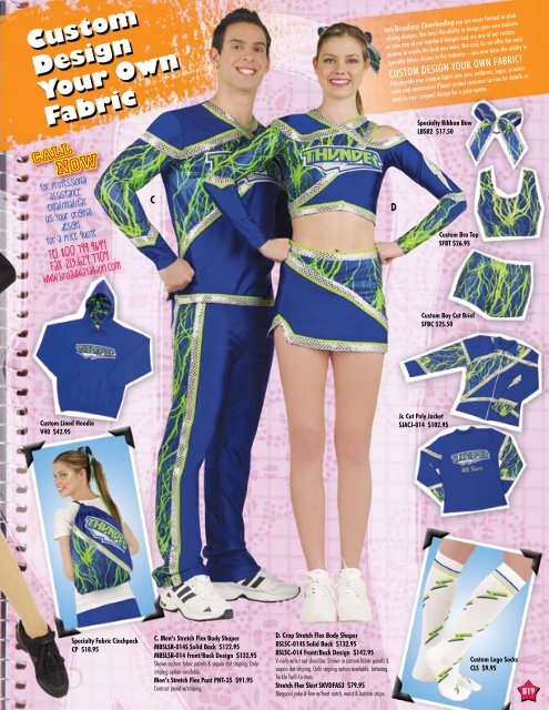 to download the entire 2010 Mini Catalog - Broadway Cheerleading