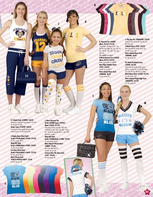 to download the entire 2010 Mini Catalog - Broadway Cheerleading