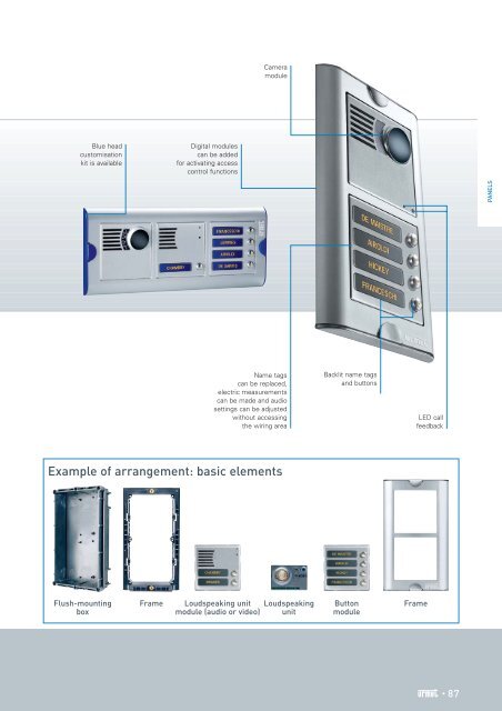 GENERAL CATALOGUE - Urmet