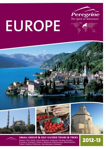 EUROPE small group & self guided tours & treks - OBrochure