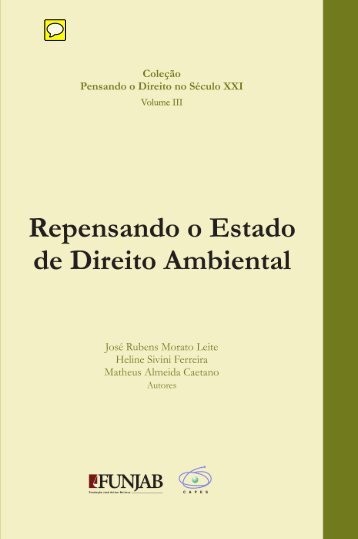 Repensando o Estado de Direito Ambiental - FUNJAB - UFSC