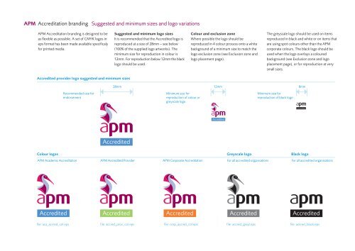 Accreditation Branding Guidelines - Association for Project ...