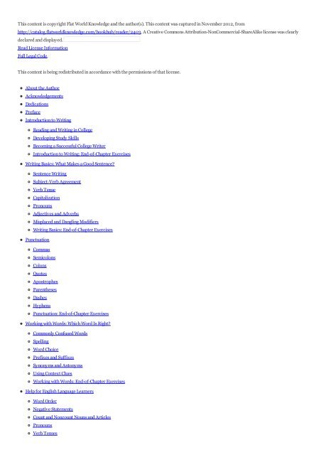 End-of-Chapter Exercises - savingstudentsmoney.org