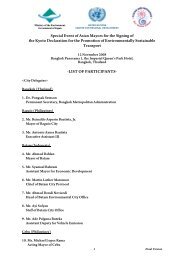 List of Participants - UNCRD