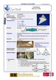 Trihedral Reflector - TECT Electronics