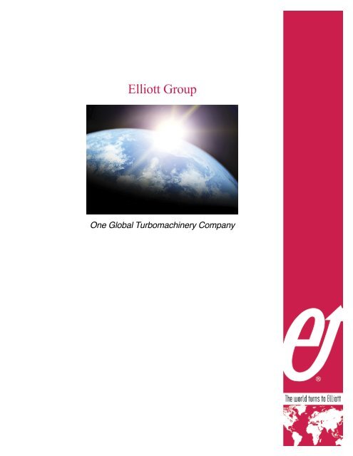 Elliott Group - Elliott Turbomachinery
