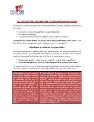 la cultura como herramienta de innovaciÃƒÂ³n en las pymes
