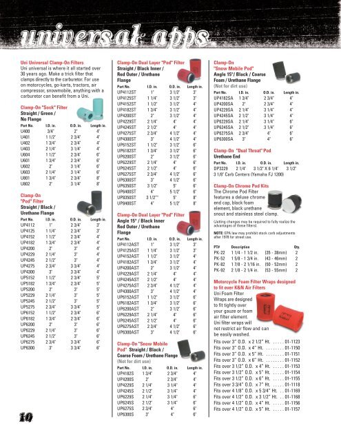 Uni 07 catalog.mech (Page 2) - Uni Filter.com