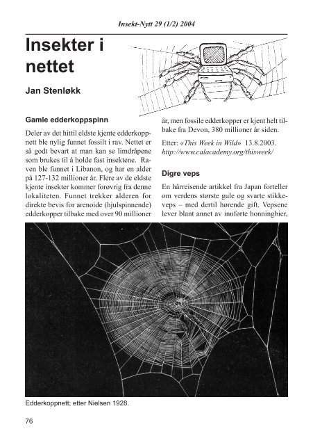 Fulltekst - Norsk entomologisk forening