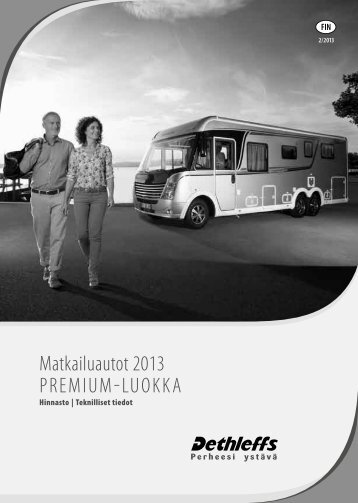 Matkailuautot Premium-luokka - Hinnasto ja teknilliset ... - Dethleffs
