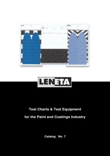 Test Charts & Test Equipment for the Paint and Coatings ... - Labomat