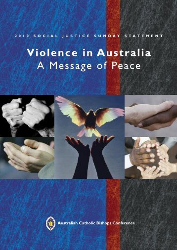 Violence in Australia A Message of Peace - Australian Catholic ...