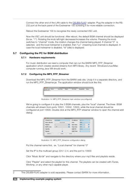 ICPAGING Application User Manual - Barix