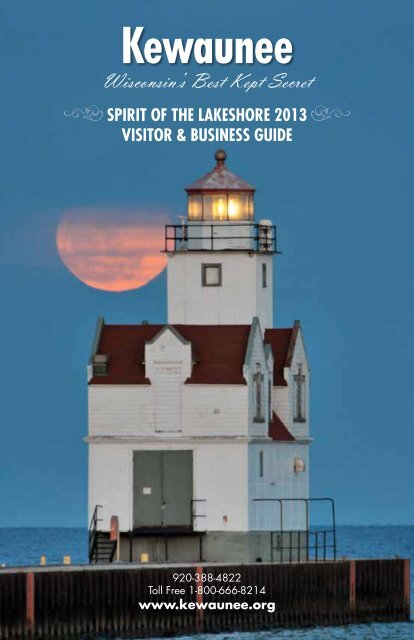 2013 Business & Visitors Guide - Kewaunee Chamber of Commerce