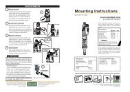 Mounting Instructions - Ãhlins