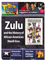 Zulu and the History of African-American Mardi Gras