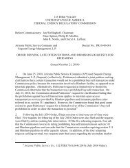 Decision G-2 - Federal Energy Regulatory Commission