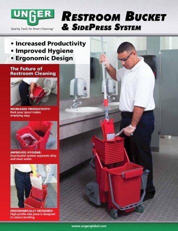 RestRoom Bucket & sidePRess system ts - Unger