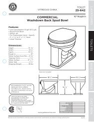 Spec Sheet - Gerber