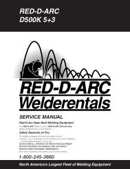 RED-D-ARC D500K 5+3