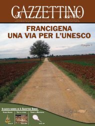 Gazzzettino-161_bassa_ok.pdf - La Via Francigena - Provincia di ...