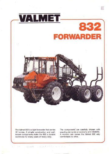 Valmet 832 Forwarder