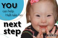 365 Club Brochure - Siskin Children's Institute