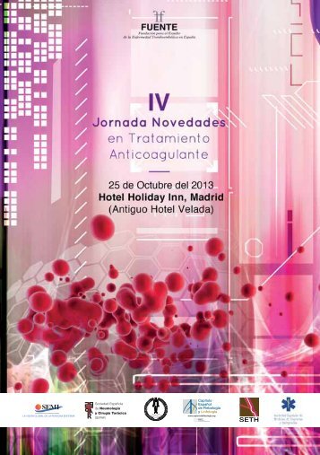 IV Jornada Novedades en Tratamiento Anticoagulante - Sociedad ...